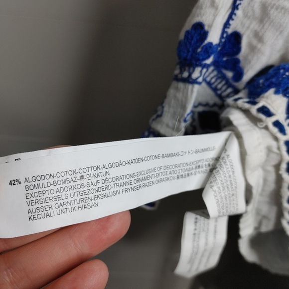 Zara iconic embroidered boho jacket M - Picture 12 of 16